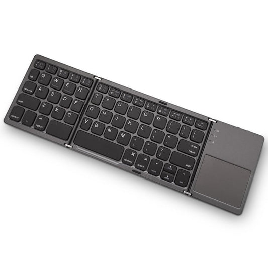 Foldable Wireless Keyboard with Touchpad