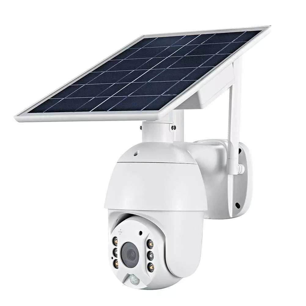 4MP 360 Degree Pan Tilt Wireless Solar Powered Security Camera with Wi-Fi